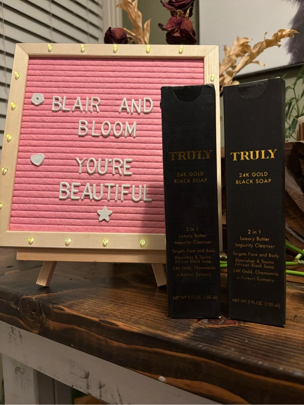 TRULY 24K Gold Black Soap Luxury Butter Impurity Cleanser Bundle-Discontinued
